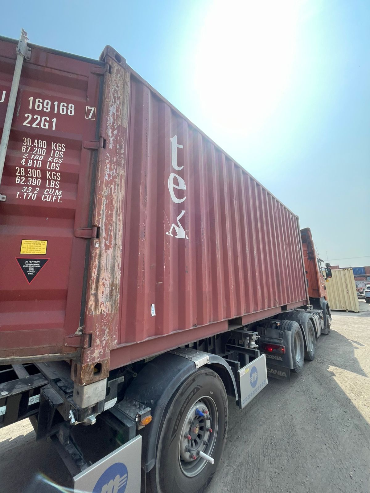 Морской контейнер TGHU1691687